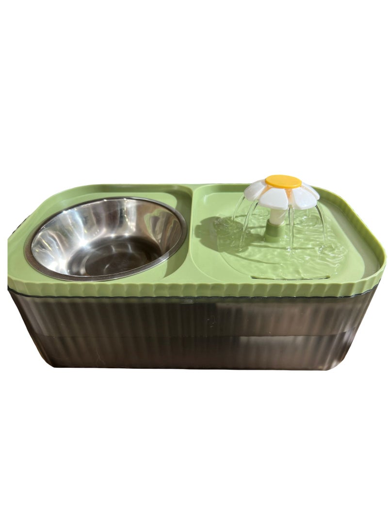 وعاء ماء وطعام للقطط والكلاب - Image 1